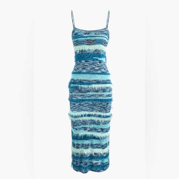 Micas Dresses & Skirts - Micas | Fuzzy Sweater Knit Cami Dress